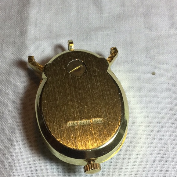Vintage Lucerne Lady Bug Watch Pendant - Picture 3 of 3